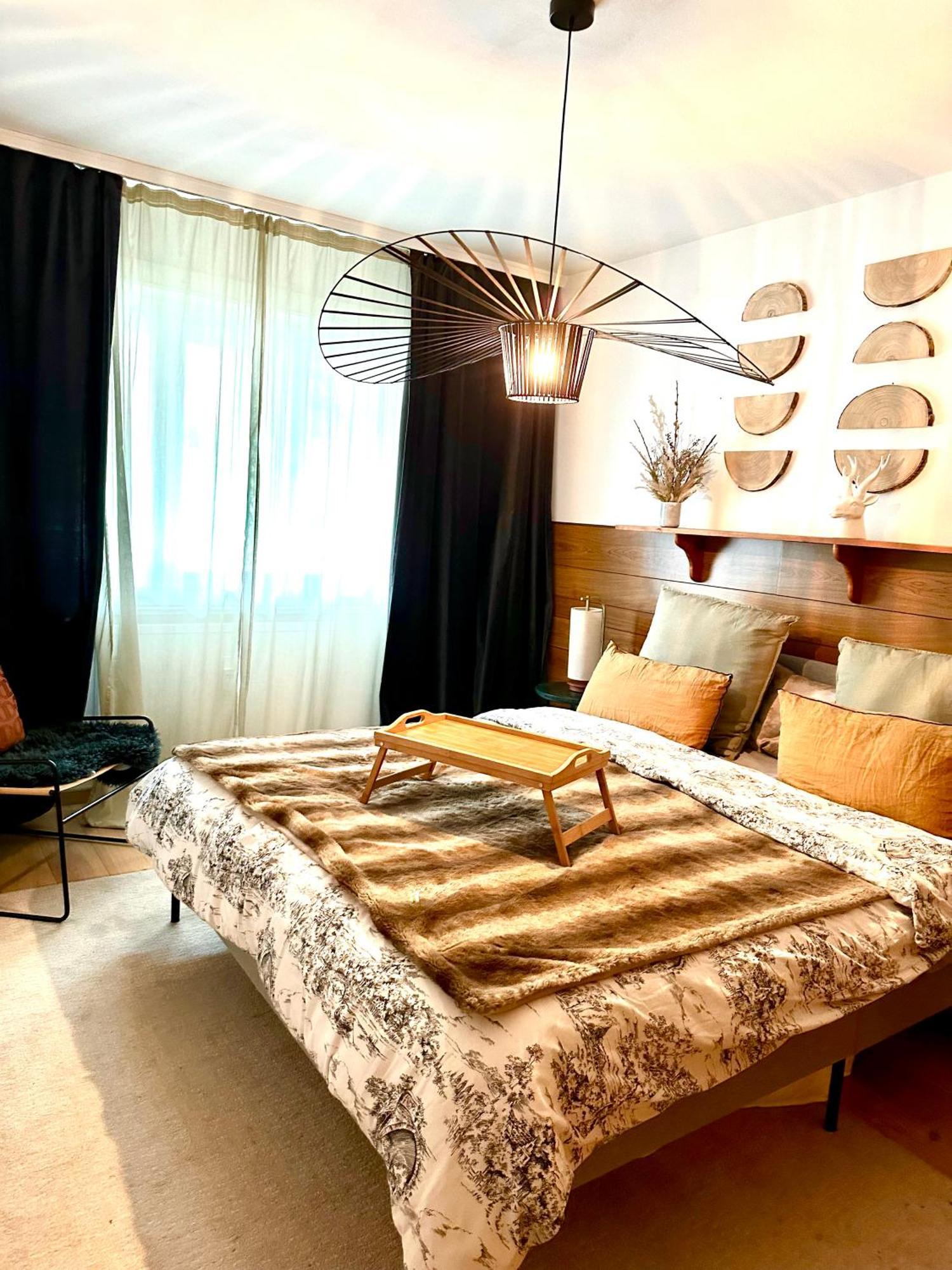 Window On Crans Montana, Appartement Avec Vue Sur Les Alpes エクステリア 写真